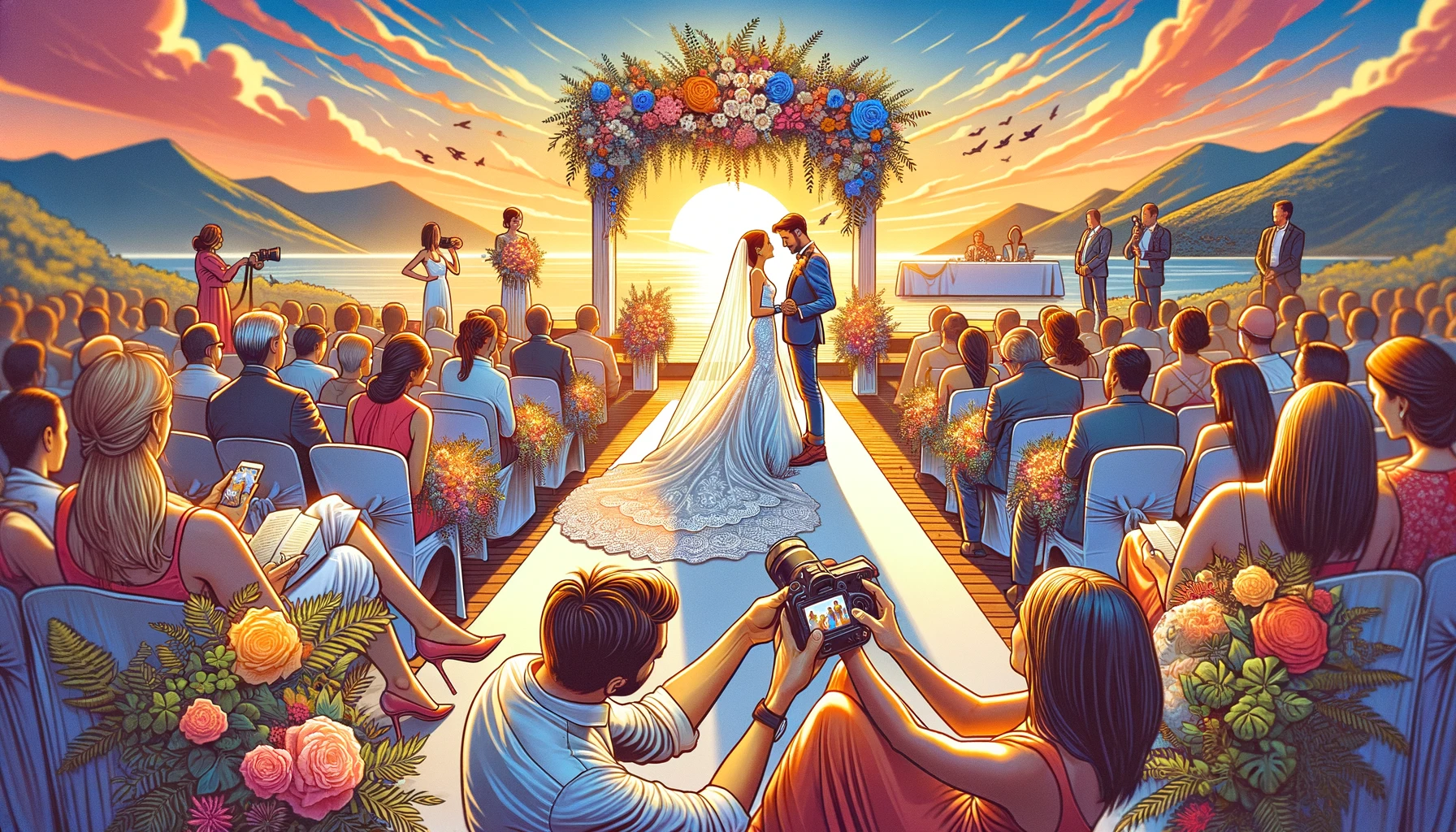 wedding social media content creator